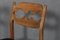 Razorblade Dining Chairs by Henning Kjærnulf, Set of 4, Image 6