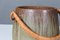 Danish Ice Bucket in Glazed Stoneware by Arne Bang, 1940s 3
