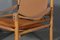 Model Scirocco Safari Chairs with Ottoman by Arne Norell, Set of 3 6