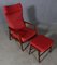 Lounge Chair with Ottoman by Madsen & Schubell, Set of 2, Image 2