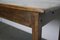 Antique French Oak Farmhouse Dining Table, Late 19th Century, Image 4