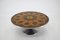 Round Tile-Top Coffee Table by Lilly Just Lichtenberg for Poul Cadovius, 1960s 4