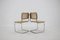 Italian Chrome-Plated & Wood Dining Chairs, 1970s, Set of 6, Image 10