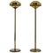 Preciosa Stehlampen in Gold, Tschechoslowakei, 2er Set 1