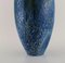 Large Ceramic Vase with Metallic Glaze, Image 6