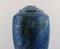 Große Keramik Vase mit Metallischer Glasur 5