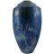 Large Ceramic Vase with Metallic Glaze 1