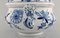 Large Antique Meissen Blue Onion Lidded Tureen in Hand-Painted Porcelain, Image 5