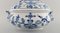 Große Antike Meissen Blaue Onion Terrine mit Deckel aus handbemaltem Porzellan 3