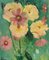 Hans Ripa (1912-2001), Schwedischer Künstler, Öl auf Leinwand, Blumenarrangement 2
