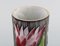 Keramik Vase mit floralen Motiven von Mari Simmulson für Upsala-Ekeby 4