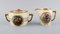 Coffee Service for 10 People in Porcelain with Romantic Scenes from Royal Copenhagen, Set of 33, Image 4