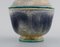 Glazed Ceramic Lidded Jar with a Monkey by Knud Kyhn for Kähler 6
