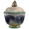 Glazed Ceramic Lidded Jar with a Monkey by Knud Kyhn for Kähler 1