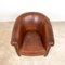 Vintage Sheep Leather Club Chair 9