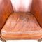 Club chair vintage in pelle di pecora, Immagine 15