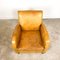 Vintage Light Brown Sheep Leather Armchair, Image 6