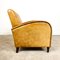 Vintage Light Brown Sheep Leather Armchair 2