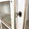 Vintage White Painted Kitchen Display Cabinet 15