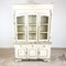 Vintage White Painted Kitchen Display Cabinet 1