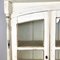 Vintage White Painted Kitchen Display Cabinet 12