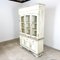 Vintage White Painted Kitchen Display Cabinet 14