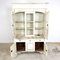 Vintage White Painted Kitchen Display Cabinet 17