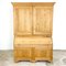 Antique Swedish Pine Wooden Kitchen Cabinet, Image 1
