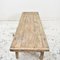 Large Antique Rustic Elm Coffee Table 3