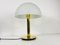 Mid-Century German Solid Brass Table Lamp from Limburg, 1960s 2