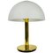 Mid-Century German Solid Brass Table Lamp from Limburg, 1960s 1