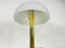 Mid-Century German Solid Brass Table Lamp from Limburg, 1960s 6