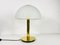 Mid-Century German Solid Brass Table Lamp from Limburg, 1960s 3