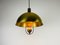 Polished Brass Pendant Lamp by Florian Schulz, 1970s, Image 7