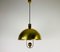 Polished Brass Pendant Lamp by Florian Schulz, 1970s 11