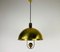 Polished Brass Pendant Lamp by Florian Schulz, 1970s, Image 12