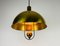 Polished Brass Pendant Lamp by Florian Schulz, 1970s 5