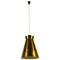 Polished Brass Pendant Lamp In the Style of Paavo Tynell, 1950s 1