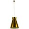 Polished Brass Pendant Lamp In the Style of Paavo Tynell, 1950s, Image 1