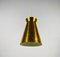 Polished Brass Pendant Lamp In the Style of Paavo Tynell, 1950s, Image 4