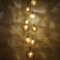 Lámpara de araña en cascada grande con 9 cuencos de cristal de Murano ámbar, años 60, Imagen 9