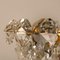 Crystal Chandelier in Brass and Crystal Glass from Bakalowits & Söhne, 1960s, Image 6