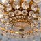 Crystal Chandelier in Brass and Crystal Glass from Bakalowits & Söhne, 1960s 9