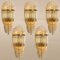 Large Glass Rod Waterfall Wall Sconces by Sciolari for Lightolier 15