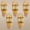 Large Glass Rod Waterfall Wall Sconces by Sciolari for Lightolier, Image 15