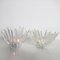 Ice Glass Candelholders or Bowls by Tauno Wirkkala for Humppila, 1960s, Set of 2 9