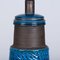 Keramik Tischlampe von Bitossi mit New Silk Custom Made Lampenschirm von René Houben, 1960er 9