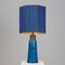 Ceramic Table Lamp from Bitossi with New Silk Custom Made Lampshade by René Houben, 1960s 4