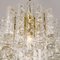 Five-Tier Blown Glass and Brass Chandelier from Doria, 1960, Image 6