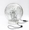 Chrome Bubble Glass Table or Floor Lamp from Doria, 1970s, Image 2